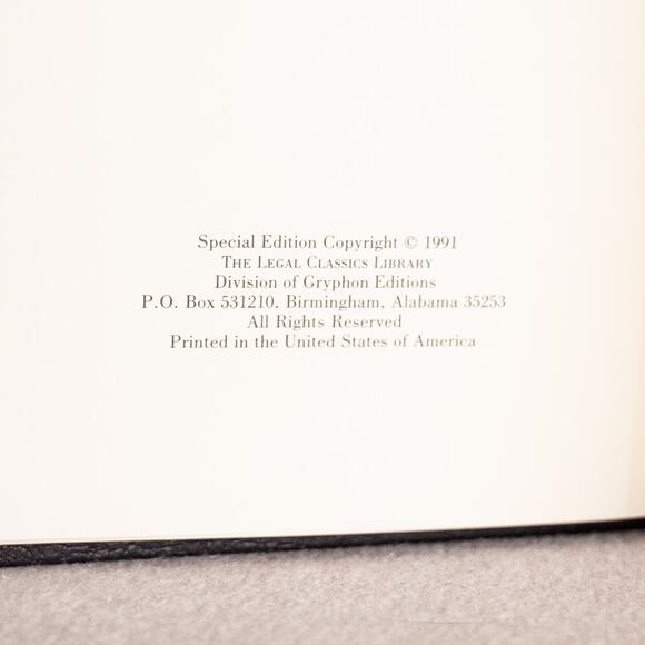 A System of Penal Law for the State of Louisiana Legal Classics Library Leather - Picture 12 of 13